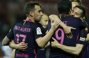 ep paco alcacer celebragolfc barcelona