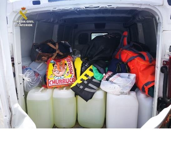 Parte de la gasolina intervenida | GUARDIA CIVIL ep partela gasolina intervenida