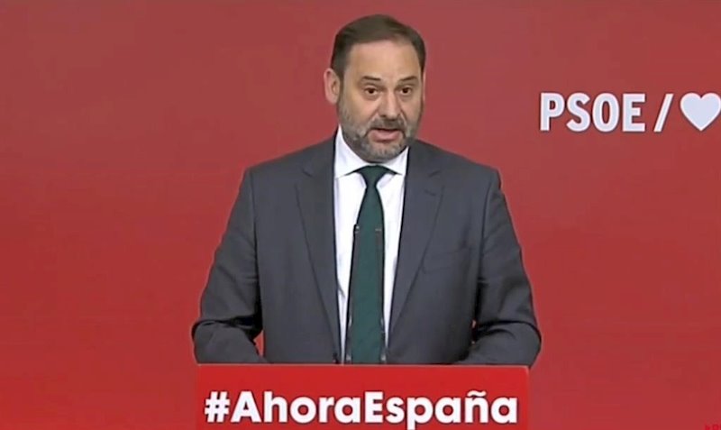 ep rueda de prensa del ministro de fomento en funciones jose luis abalos
