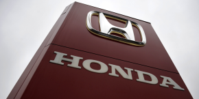 a honda sign is seen outside a dealership in ottershaw southern england 20250416175113 