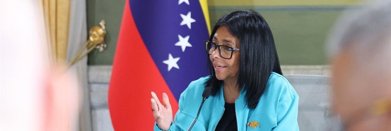 delcy rodriguez venezuela portada