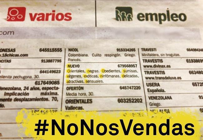 Anuncio de prostitución de Compromís | COMPROMÍS ep anuncioprostitucioncompromis