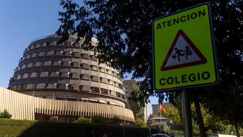 ep archivo   fachada de la sede del tribunal constitucional de espana a 26 de septiembre de 2025 en