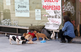 ep calles vacias de madrid tras el anuncio del estado de alarma