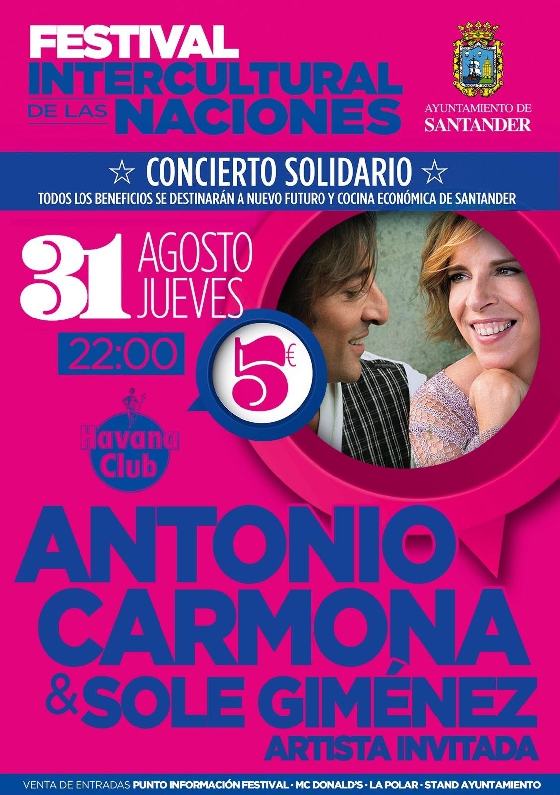 Concierto solidario de Antonio Carmona y Sole Giménez | FESTIVAL INTERCULTURAL ep concierto solidarioantonio carmonasole gimenez