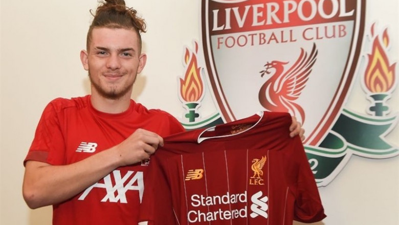 El delantero inglés Harvey Elliott, fichado por el Liverpool FC. | @LFC ep delantero ingles harvey elliott fichadoliverpool fc