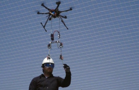 ep dron en un ensayo
