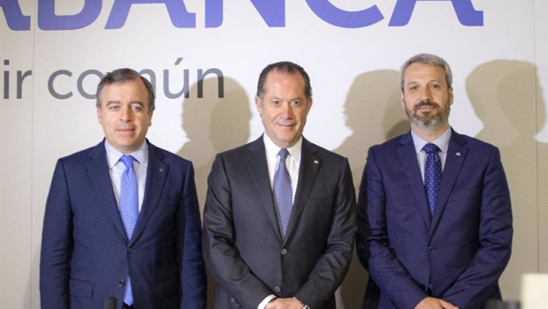 ep el consejero delegado de abanca francisco botas el presidente de abanca juan carlos escotet y el