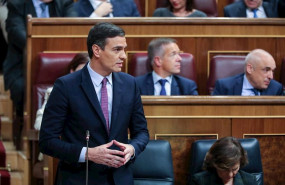ep el presidente del gobierno en funciones pedro sanchez interviene desde su escano durante la