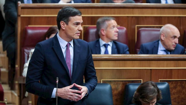 ep el presidente del gobierno en funciones pedro sanchez interviene desde su escano durante la