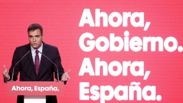 ep el secretario general del psoe y presidente del gobierno en funciones pedro sanchez durante su