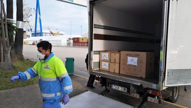 ep entrega de mascarillas de navantia al sas