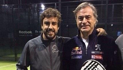 Fernando Alonso y Carlos Sainz padre | PADELSPAIN ep fernando alonsocarlos sainz padre