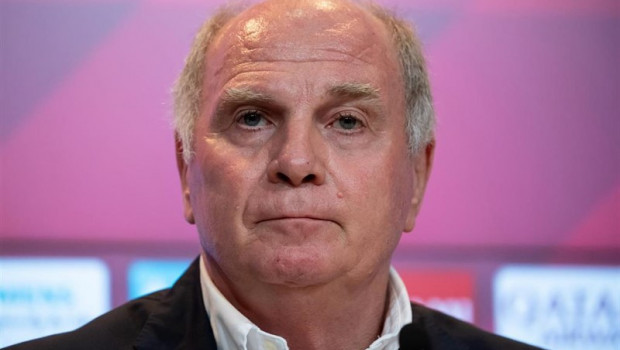 ep filed - 30 august 2019 munich bayern munich president uli hoeness attends a press conference of