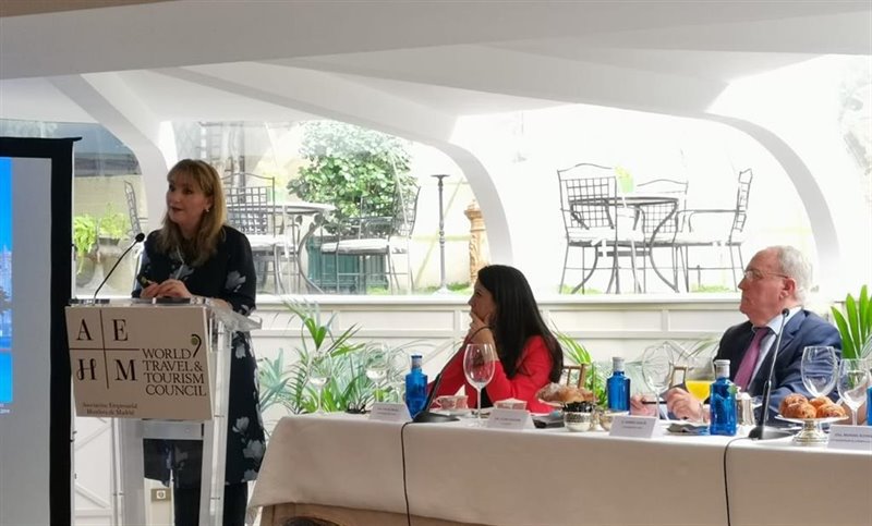 ep gloria guevara presidenta del consumo mundial de viajes y turismo