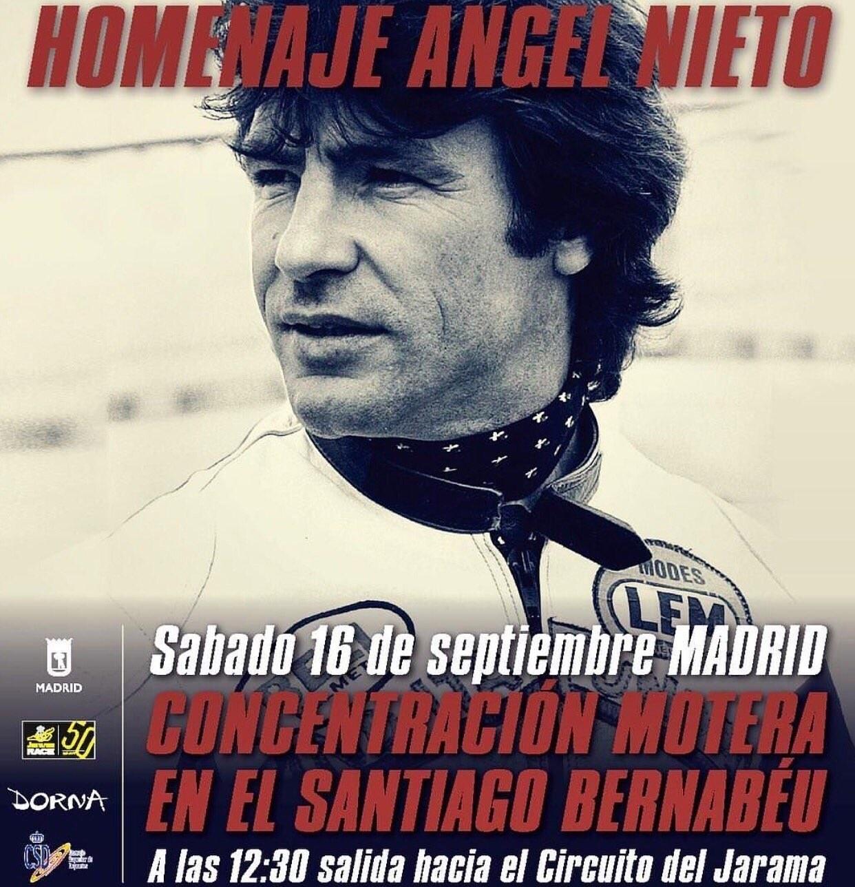 Homenaje a Ángel Nieto en Madrid | EUROPA PRESS ep homenaje a angel nietomadrid