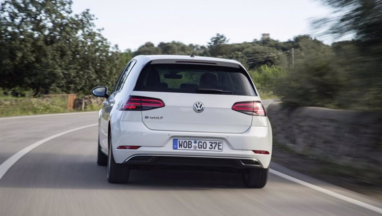 Imagen del Golf eléctrico de Volkswagen. | VOLKSWAGEN ep imagen del golf electrico de volkswagen