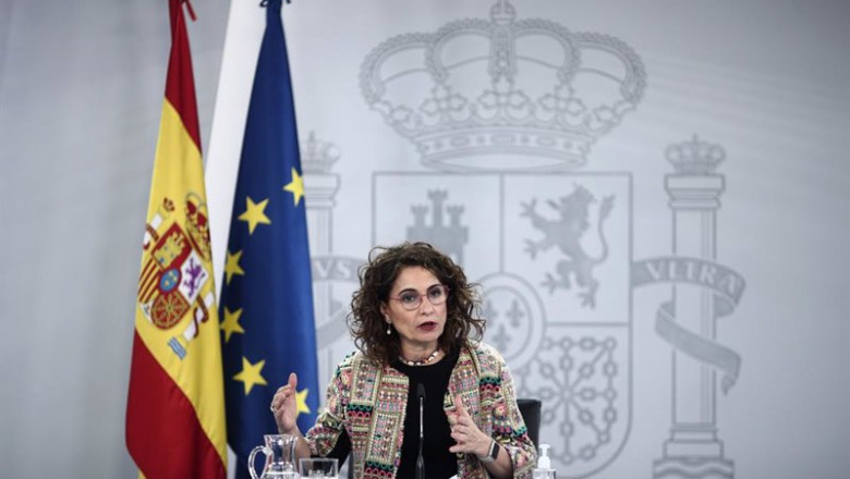 La ministra portavoz y de Hacienda, María Jesús Montero, este martes. | EUROPA PRESS/E. Parra. POOL - Europa Press ep la ministra portavoz y de hacienda maria jesus montero este martes
