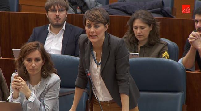 ep la portavozpodemos lorena ruiz-huerta duranteplenola asamblea