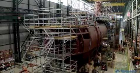 ep navantina culmina el ensamblado del submarino s-81 isaac peral