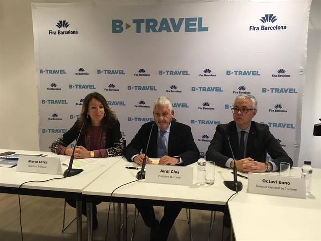 Presentación del B-Travel 2018 en la Fira de Barcelona | EUROPA PRESS ep presentacionb-travel 2018la firabarcelona