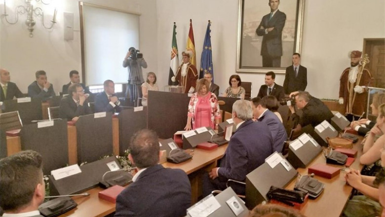 Rosario Cordero ha sido elegida presidenta de la Diputación de Cáceres | EUROPA PRESS ep rosario corderosido elegida presidentala diputacioncaceres