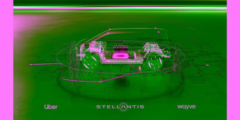 ep stellantis wayve y uber se asocian para expandir el uso de robotaxis a nivel mundial
