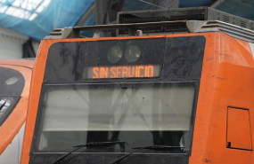 ep trenes sin servicio en la estacion de francia de barcelona a 21 de enero de 2026 en barcelona