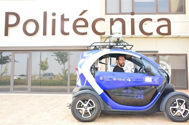 Vehículo autónomo UPCT | UPCT ep vehiculo autonomo upct