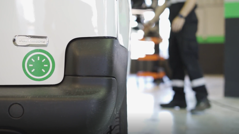 furgo elctrica taller 