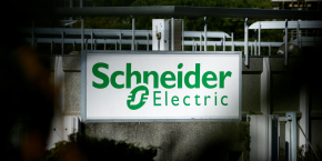 le logo schneider electric 