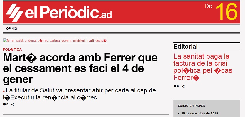 periodico andorra