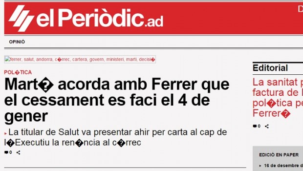 periodico andorra