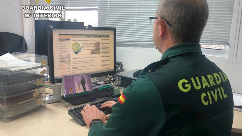 ep agente de la guardia civil en una imagen de archivo 20200430140316 ep agente de la guardia civil en una imagen de archivo 20200430140316