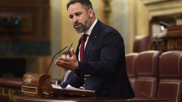 ep archivo   el lider de vox santiago abascal interviene en una sesion plenaria en el congreso de