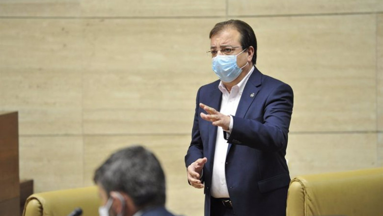 Archivo - Fernández Vara en el pleno de la Asamblea, en una foto de archivo | ASAMBLEA - Archivo ep archivo fernandez vara en el pleno de la asamblea en una foto de archivo