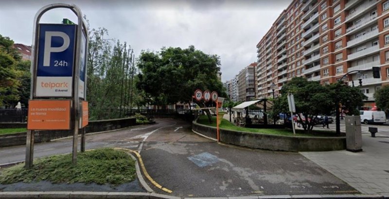 ep archivo   parking el arenal de telpark gijon