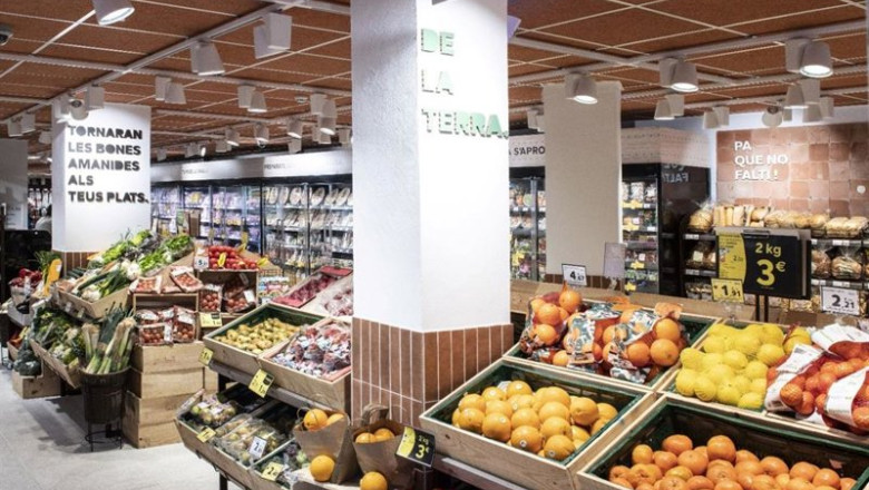 ep archivo   productos de proximidad en un supermercado de caprabo