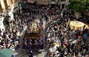 ep archivo   varias personas durante la procesion de los salzillos de la real y muy ilustre cofradia