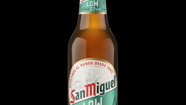 ep botella de cerveza san miguel low