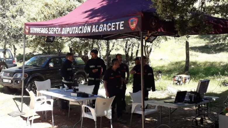 Efectivos de los bomberos del SEPEI en una imagen de archivo | SEPEI ep efectivoslos bomberossepeiuna imagenarchivo