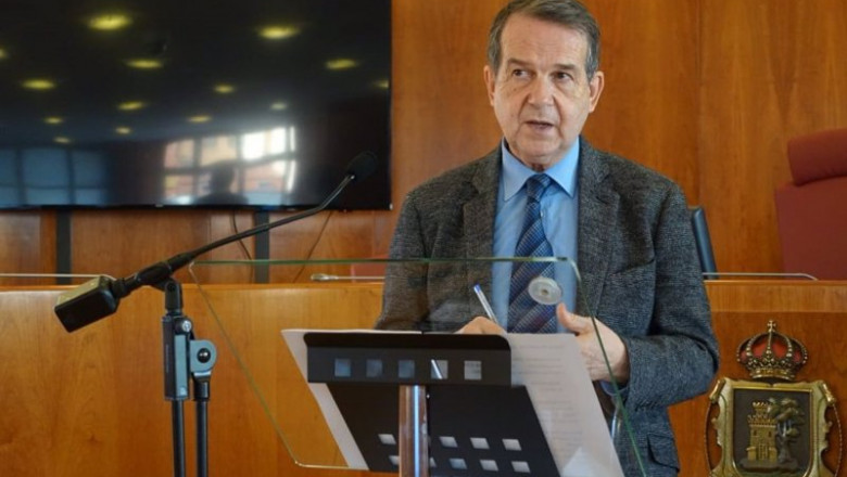 El alcalde de Vigo, Abel Caballero, durante la rueda de prensa | AYUNTAMIENTO DE VIGO - Archivo ep el alcalde de vigo abel caballero durante la rueda de prensa