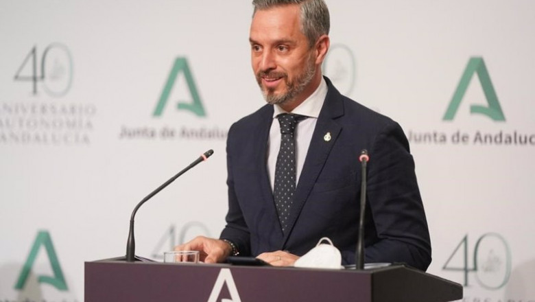 El consejero de Hacienda y Financiación Europea, Juan Bravo, en una foto de archivo. | JUNTA DE ANDALUCÍA ep el consejero de hacienda y financiacion europea juan bravo en una foto de archivo