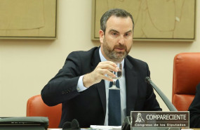 ep el director general del tesoro y politica financiera alvaro lopez barcelo durante la comision de