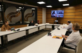 ep el ebb del pnv celebra su reunion semanal en su sede con varios de sus miembros presentes y otros