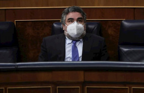 ep el ministro de cultura y deporte jose manuel rodriguez uribes durante el debate este miercoles en
