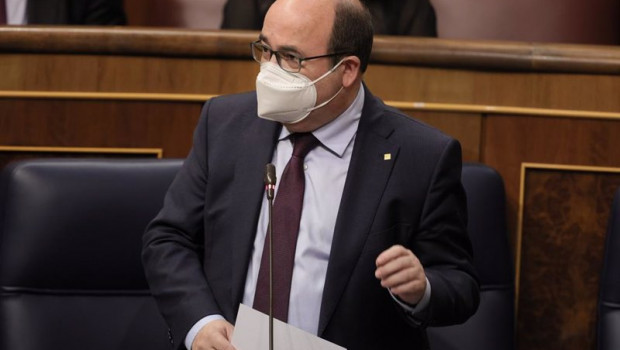 ep el ministro de politica territorial y funcion publica miquel iceta interviene en una sesion de