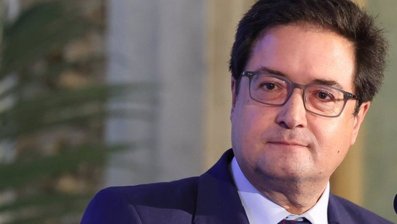 El ministro para la Transformación Digital y de la Función Pública y secretario general del PSOE de Madrid, Óscar López, interviene durante un desayuno informativo, en el Real Casino Gran Círculo de Madrid, a 9 de junio de 2025, en Madrid (España). El enc | Marta Fernández - Europa Press ep el ministro para la transformacion digital y de la funcion publica y secretario general del psoe
