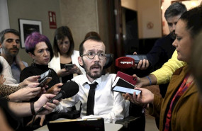ep el portavoz de unidas podemos en el congreso de los diputados pablo echenique atiende a los