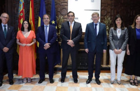 ep el presidente de bp espana andres guevara y el presidente de la generalitat ximo puig se reunen